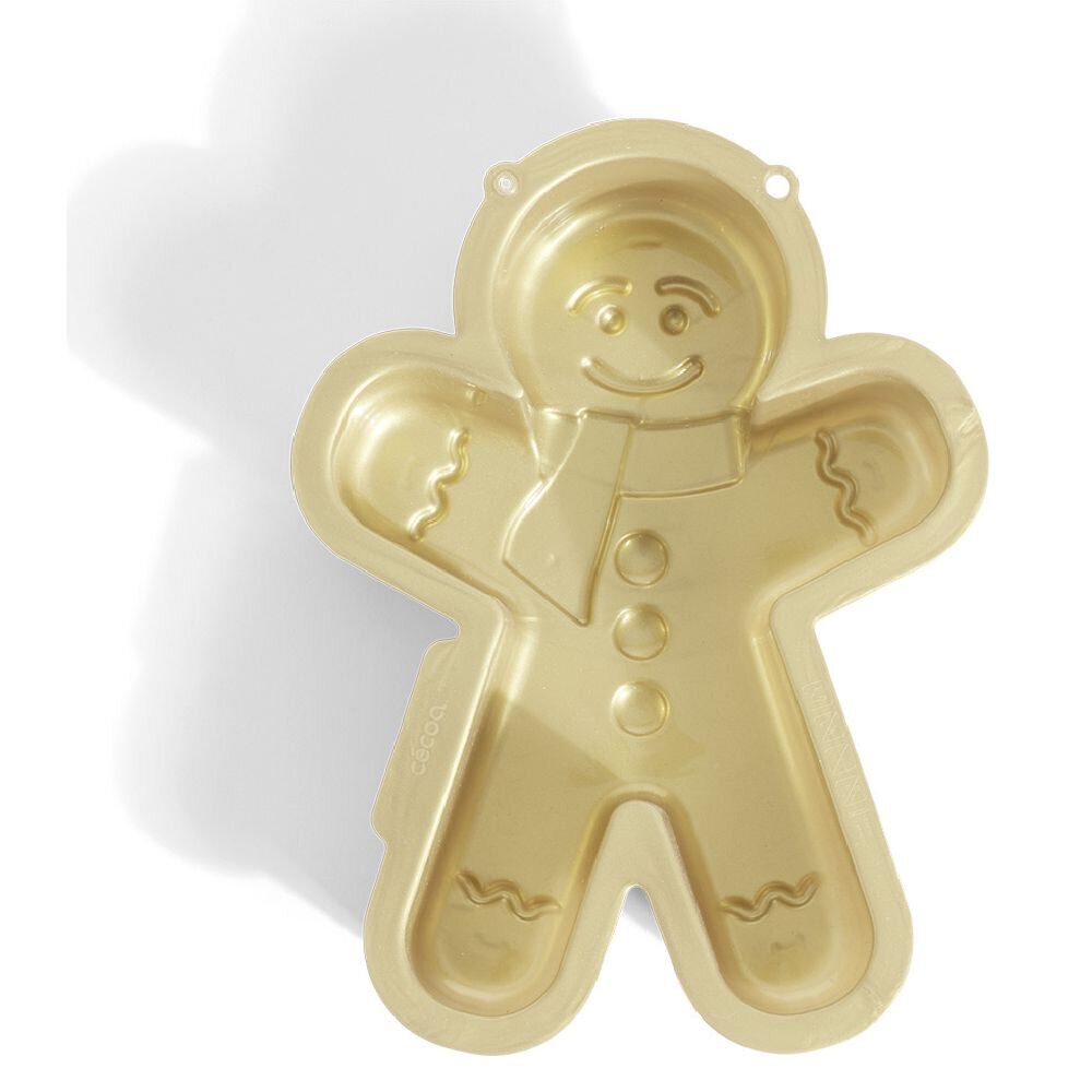 Moule silicone bonhomme en pain d'épices 27x20,5xH5,5cm