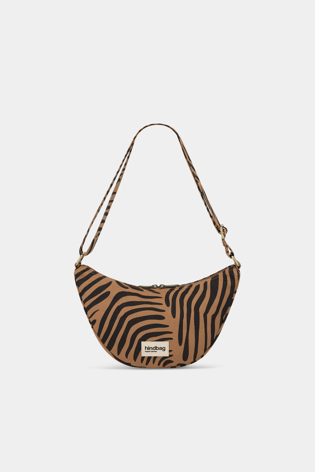 Sac Banane Andrea Zèbre cannelle