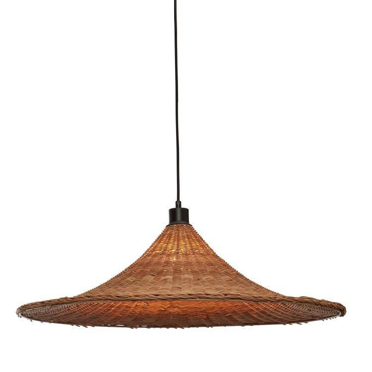 BORABORA - Suspension bambou  naturel, h. 20cm