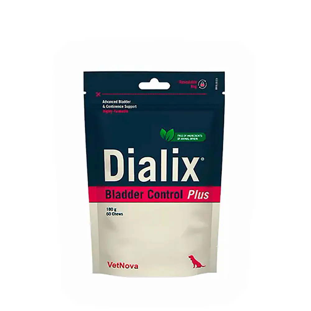 Vetnova Dialix Bladder Control Plus Veggie 60Ch dog supplement