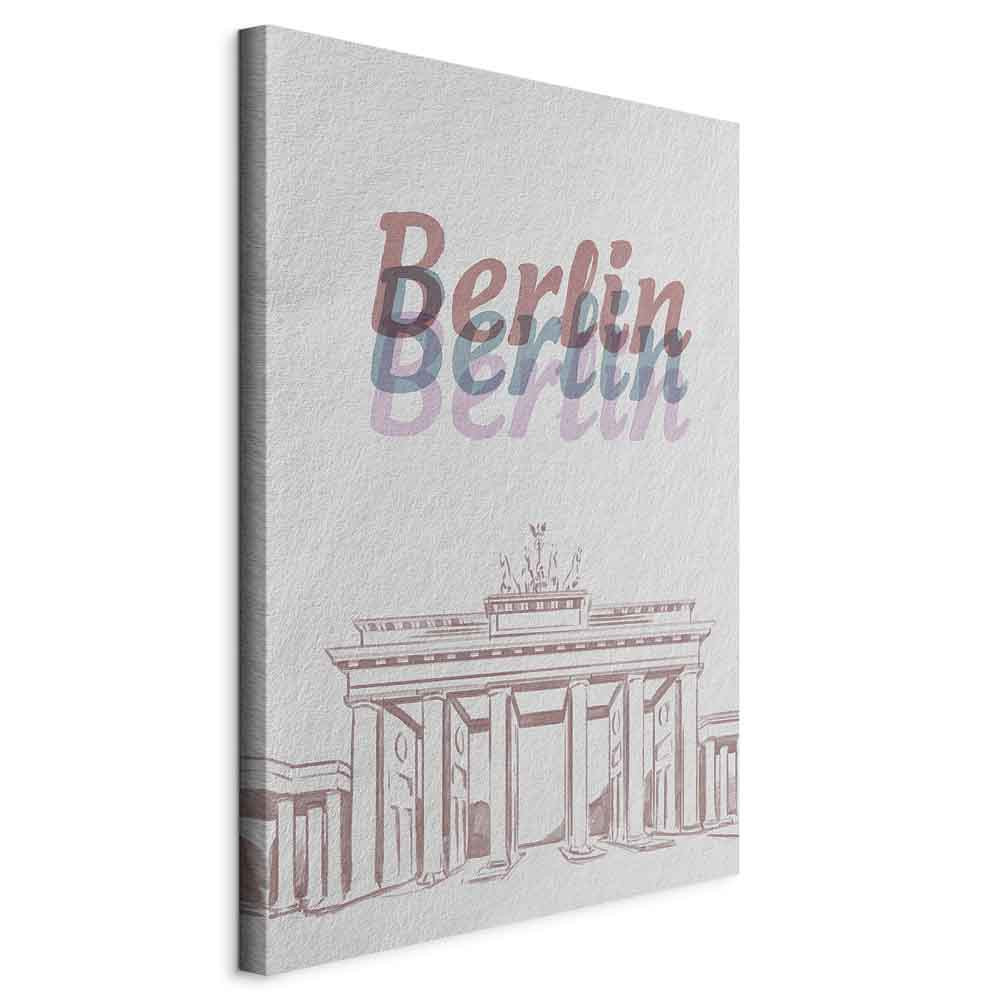Obraz Berlin w akwarelach 20 x 30 cm