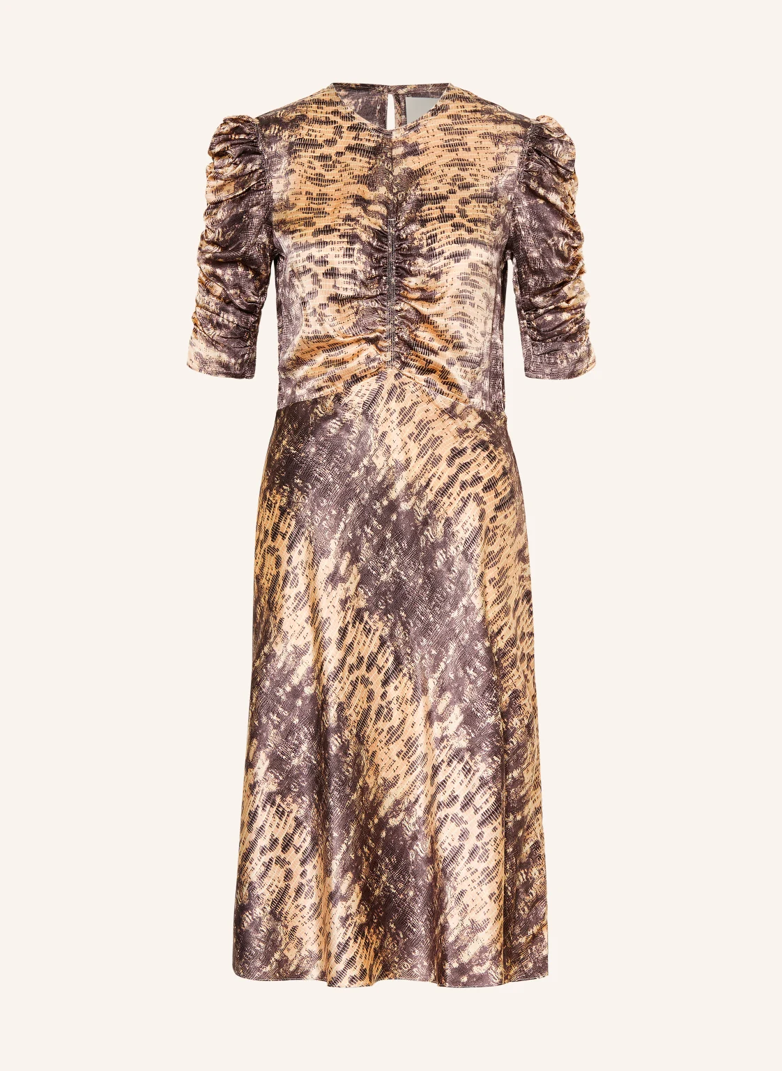 ISABEL MARANT Cocktailkleid LEMILA aus Seide mit 3/4-Arm