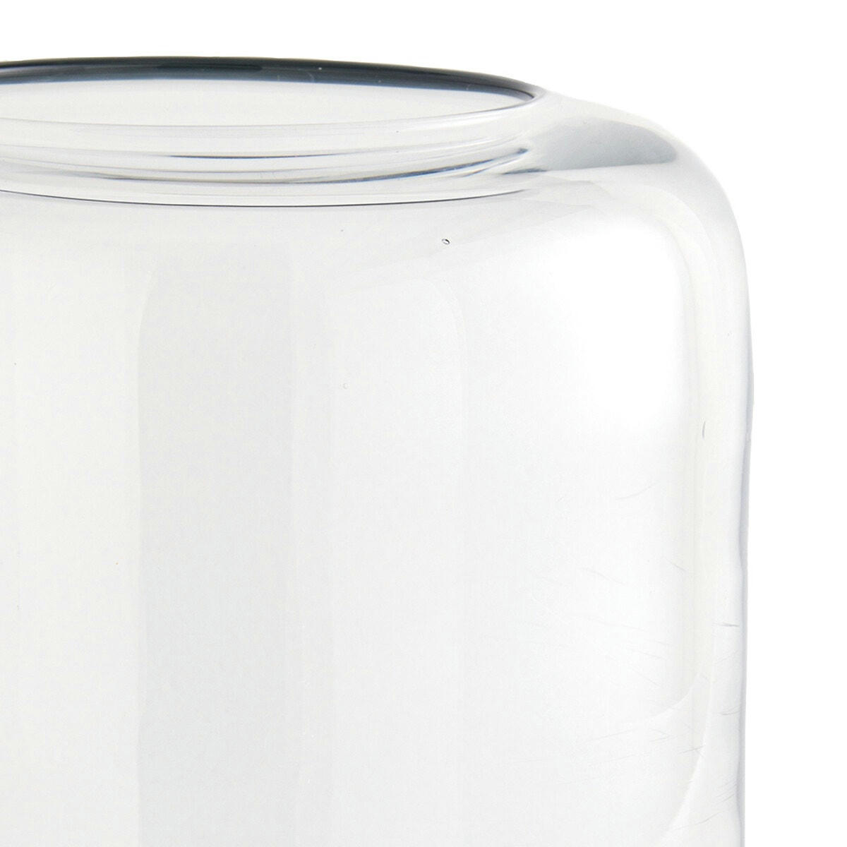Vase en verre transparent, Hydria