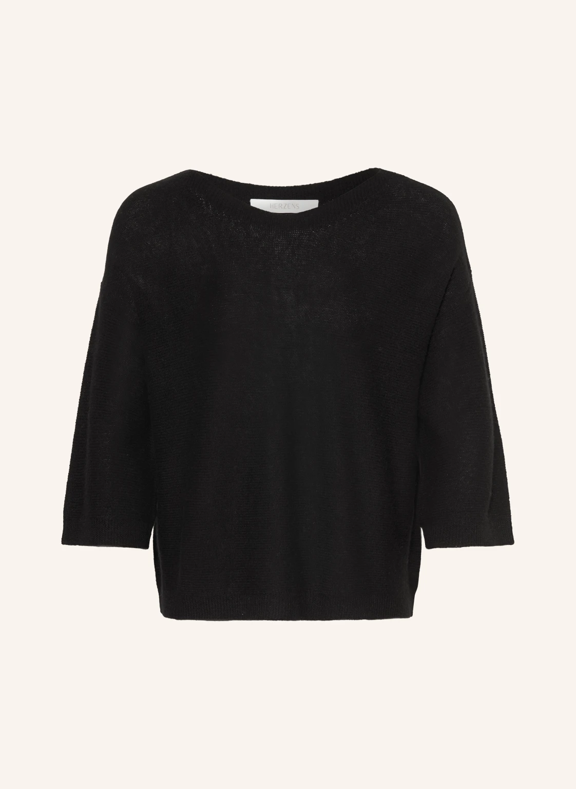HERZENS Pullover mit Cashmere und 3/4-Arm
