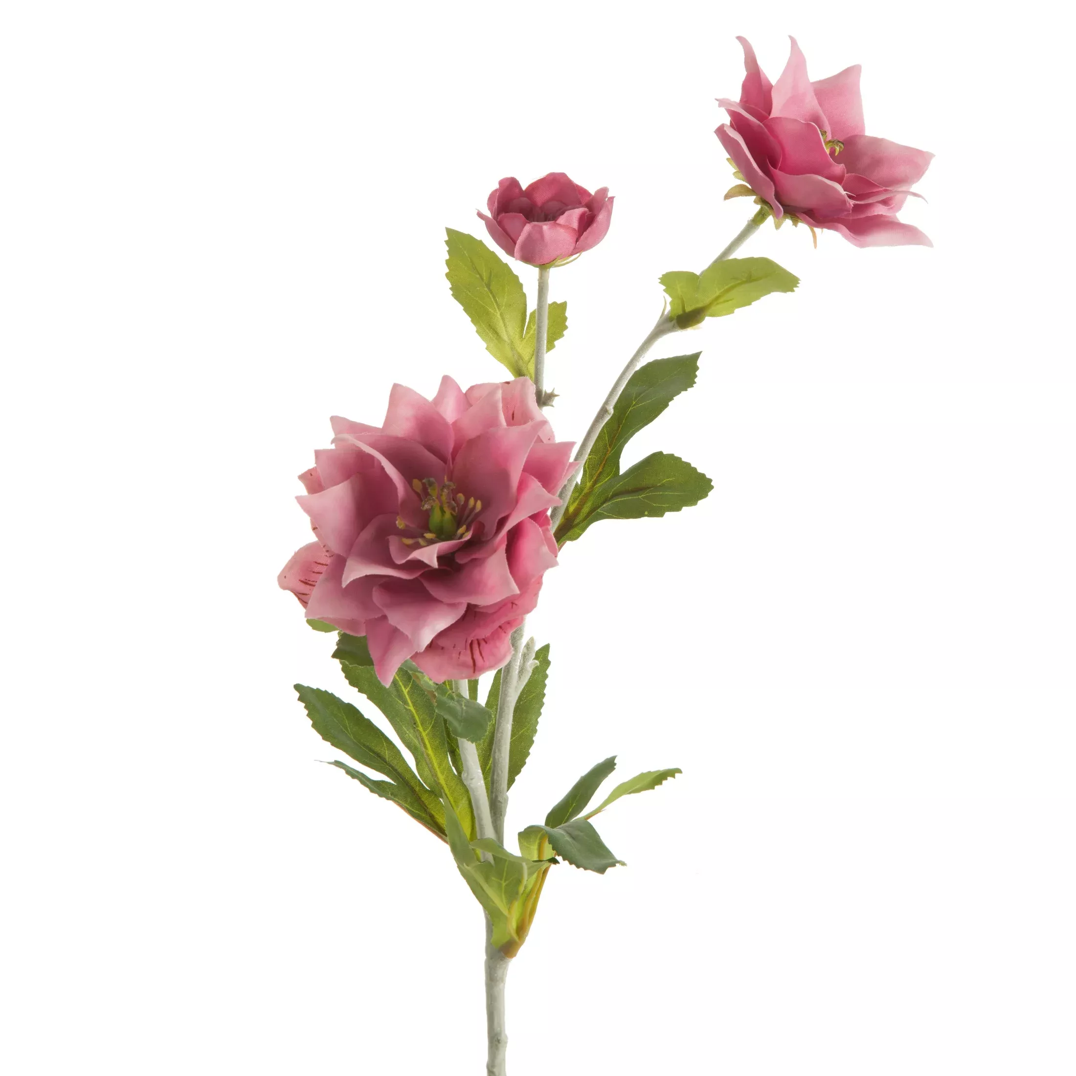 Kwiat sztuczny różowy 65 cm