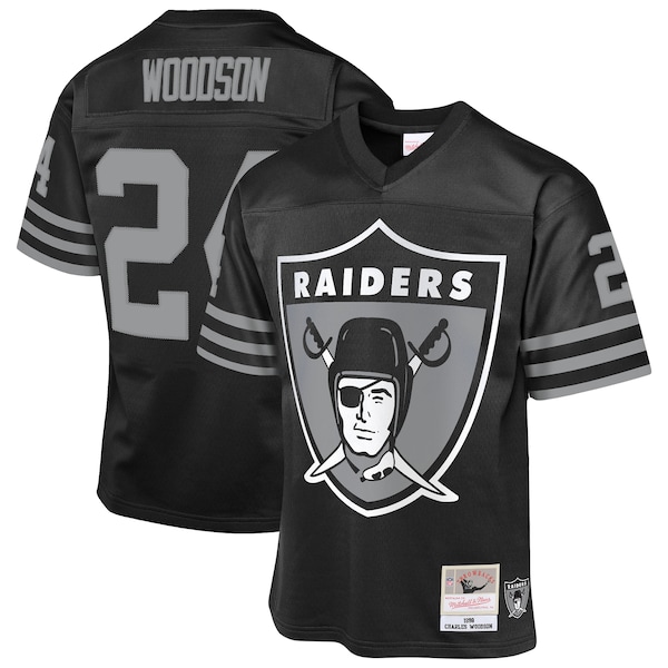 Charles Woodson Las Vegas Raiders  Youth 1998 Throwback Fashion Jersey - Black