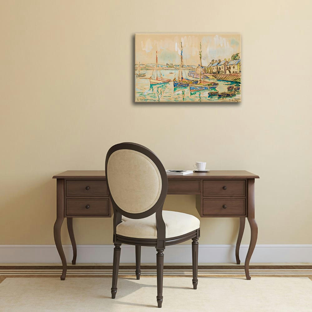 - Tableau impression sur toile Le Conquet Paul Signac 50x70cm