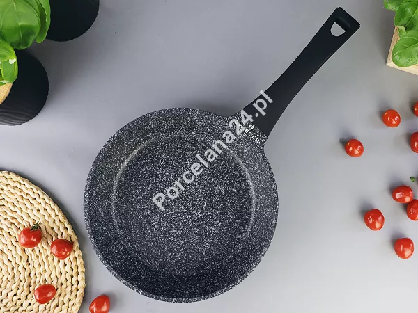 Komplet 4 garnków (8 el.) i 3 patelni (20, 24 i 28 cm) ZWIEGER - Black Stone 1Z.BS.K11