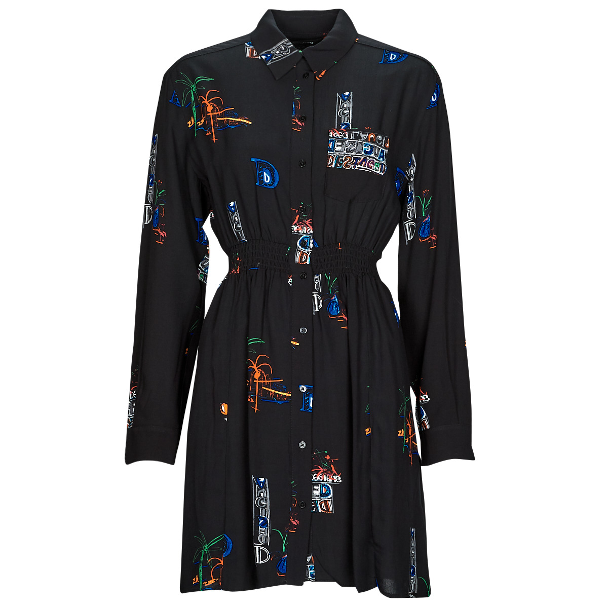 Desigual - VEST_DRESDE - Black
