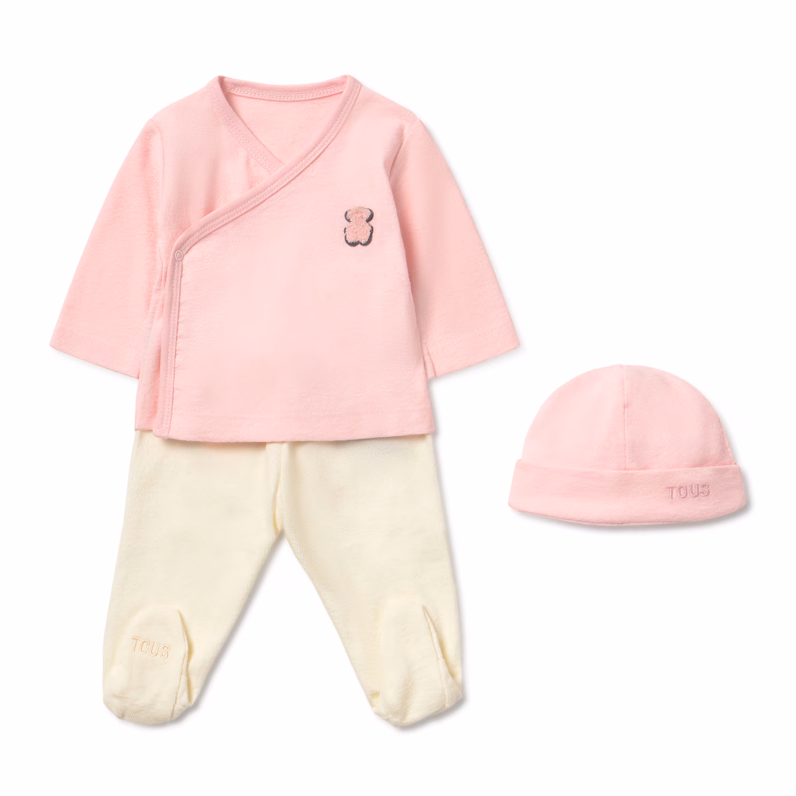 Set de bebé para primera puesta Const rosa