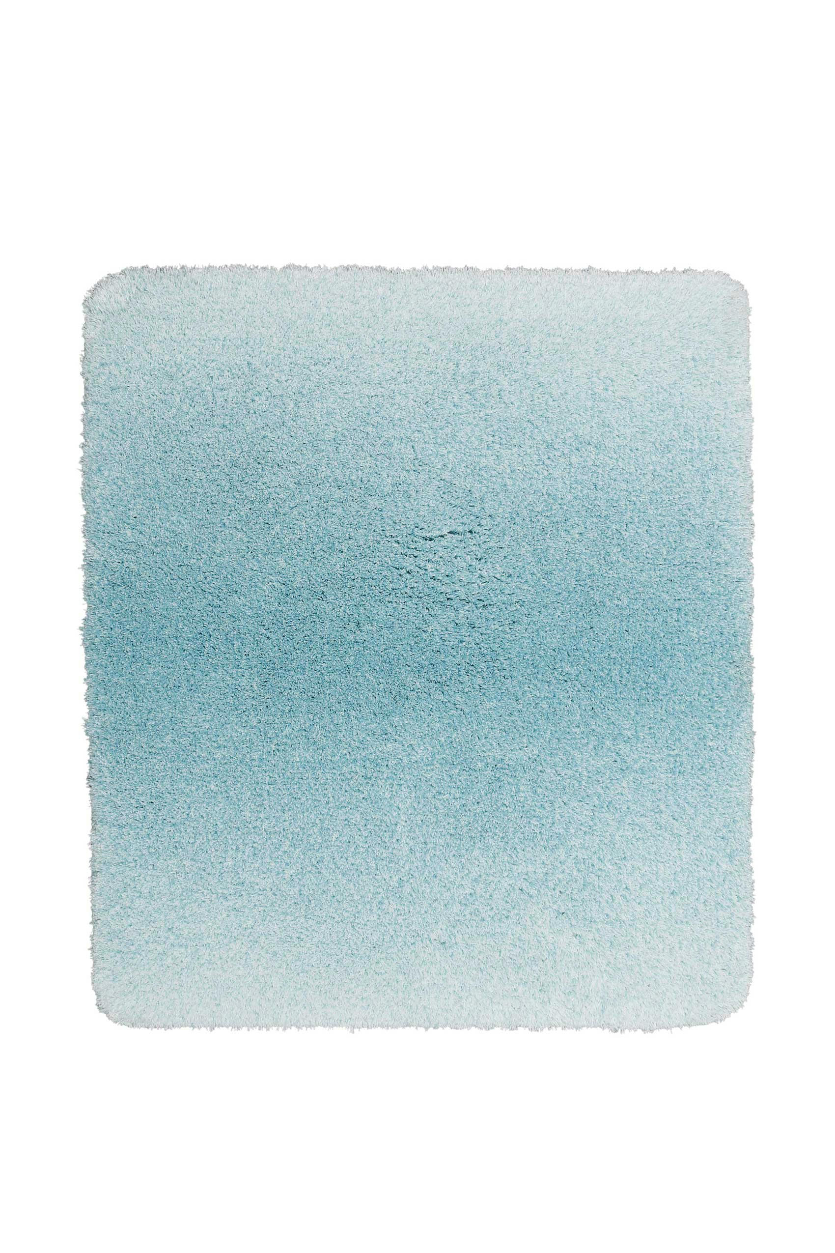 LUUK - Tapis de bain doux dégradé turquoise 55x65
