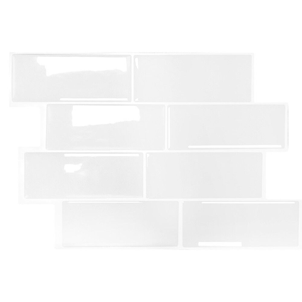 DEKORFLIS PEEL & STICK SUBWAY 29,4X21,4CM HVIT