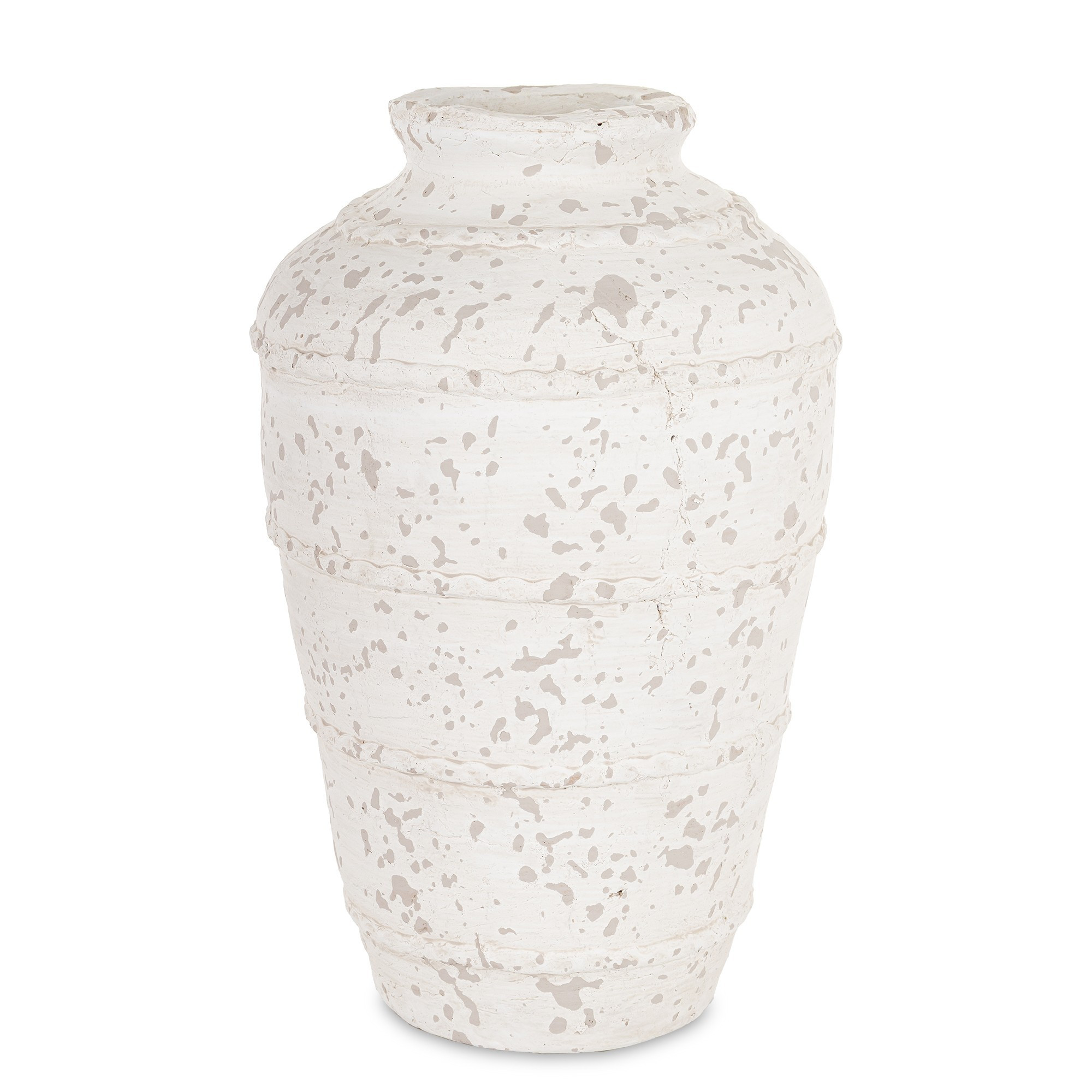 Wazon ceramiczny, postarzany 36x21x21 cm VILMA-2
