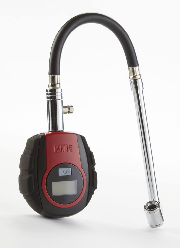 MotoMaster Heavy Duty Digital Tire Pressure Gauge, w/ Light, 5-120 PSI