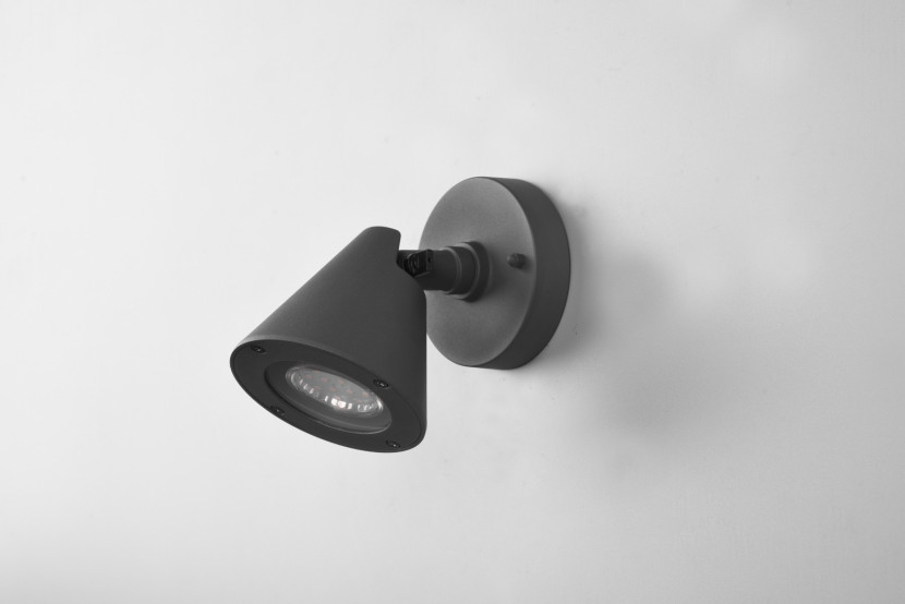 Kinkiet zewnętrznyantracyt KAVERI 1xGU10x5W IP44 Trio