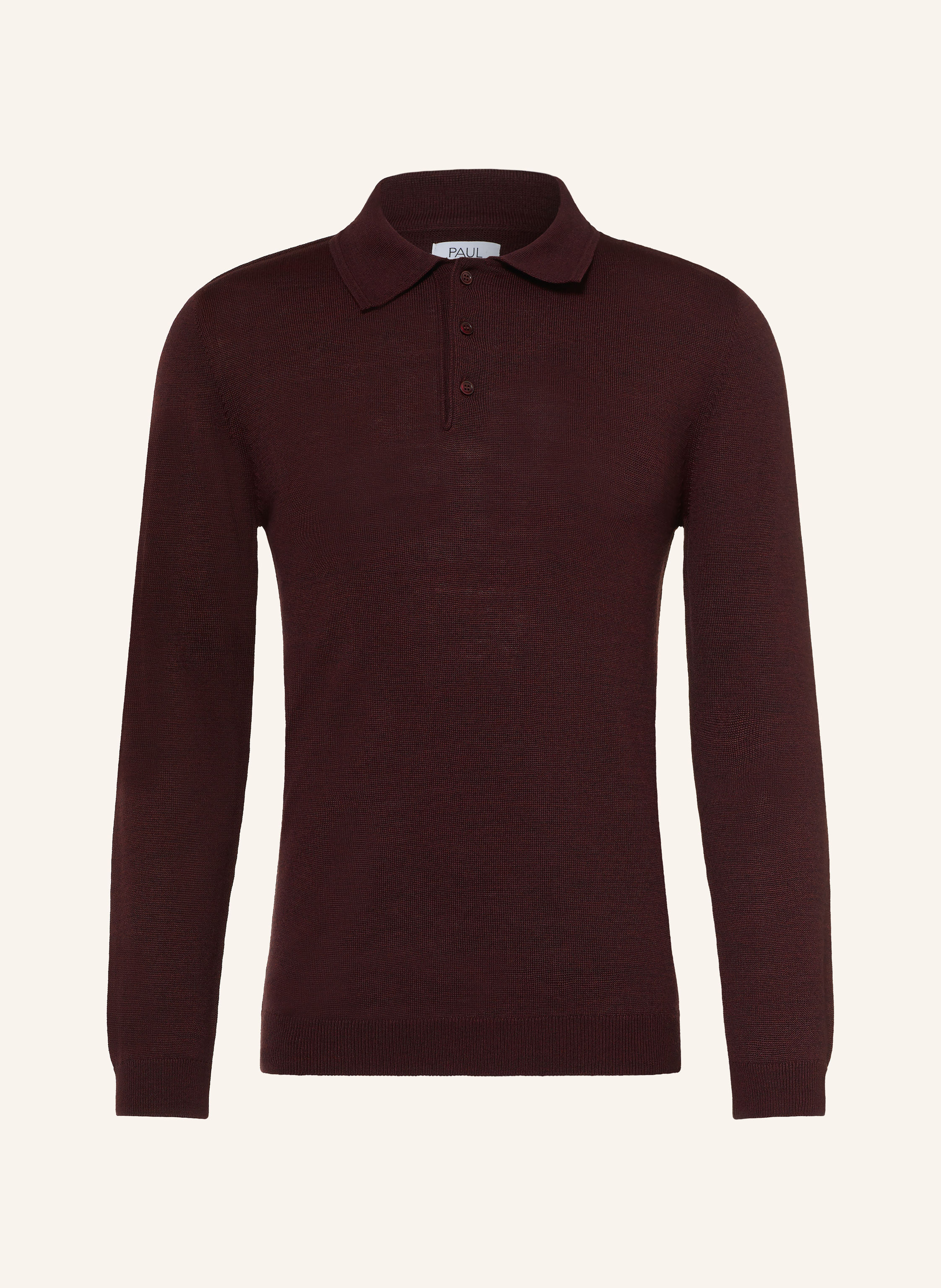PAUL Strick-Poloshirt