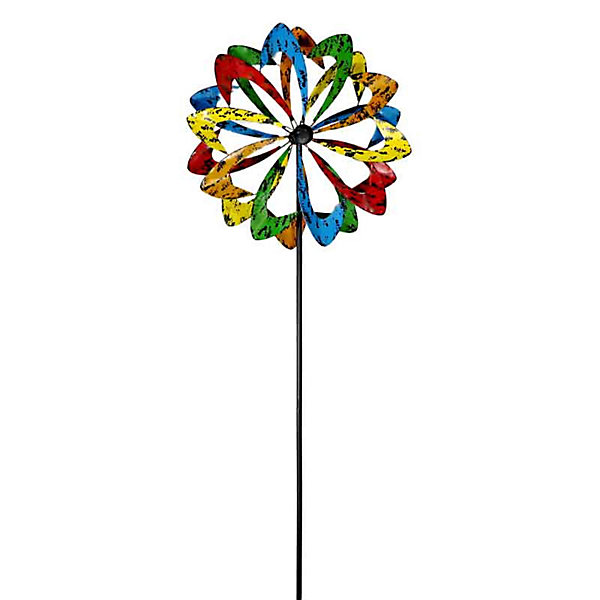 Maxi moulin jardin multicolor 64x14x182cm