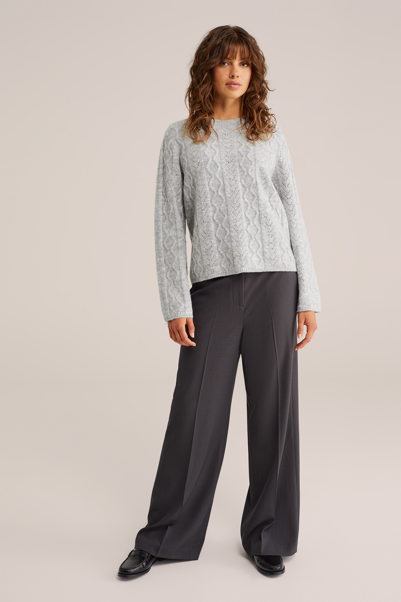 Dames wide leg pantalon