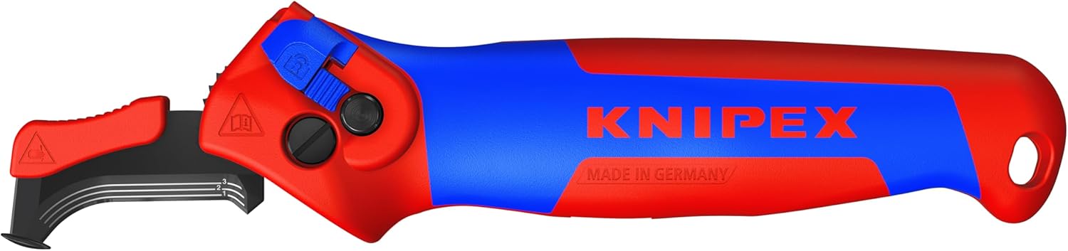 KNIPEX Tools 16 50 145 SBA Ratcheting Knife, 5-3/4