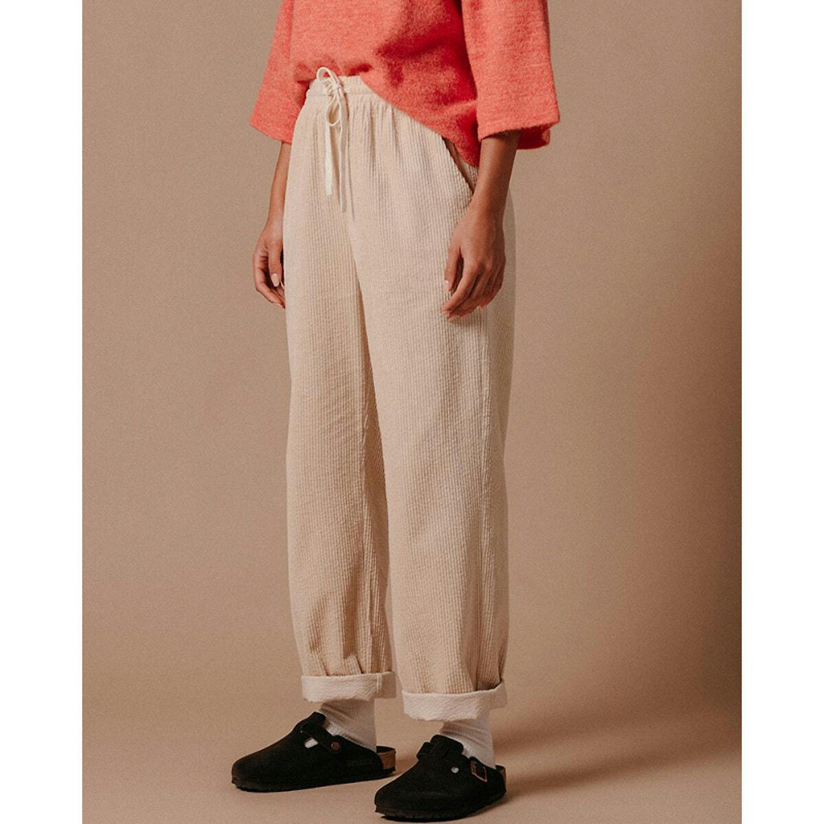 Pantalon  droit Liberty velours côtelé