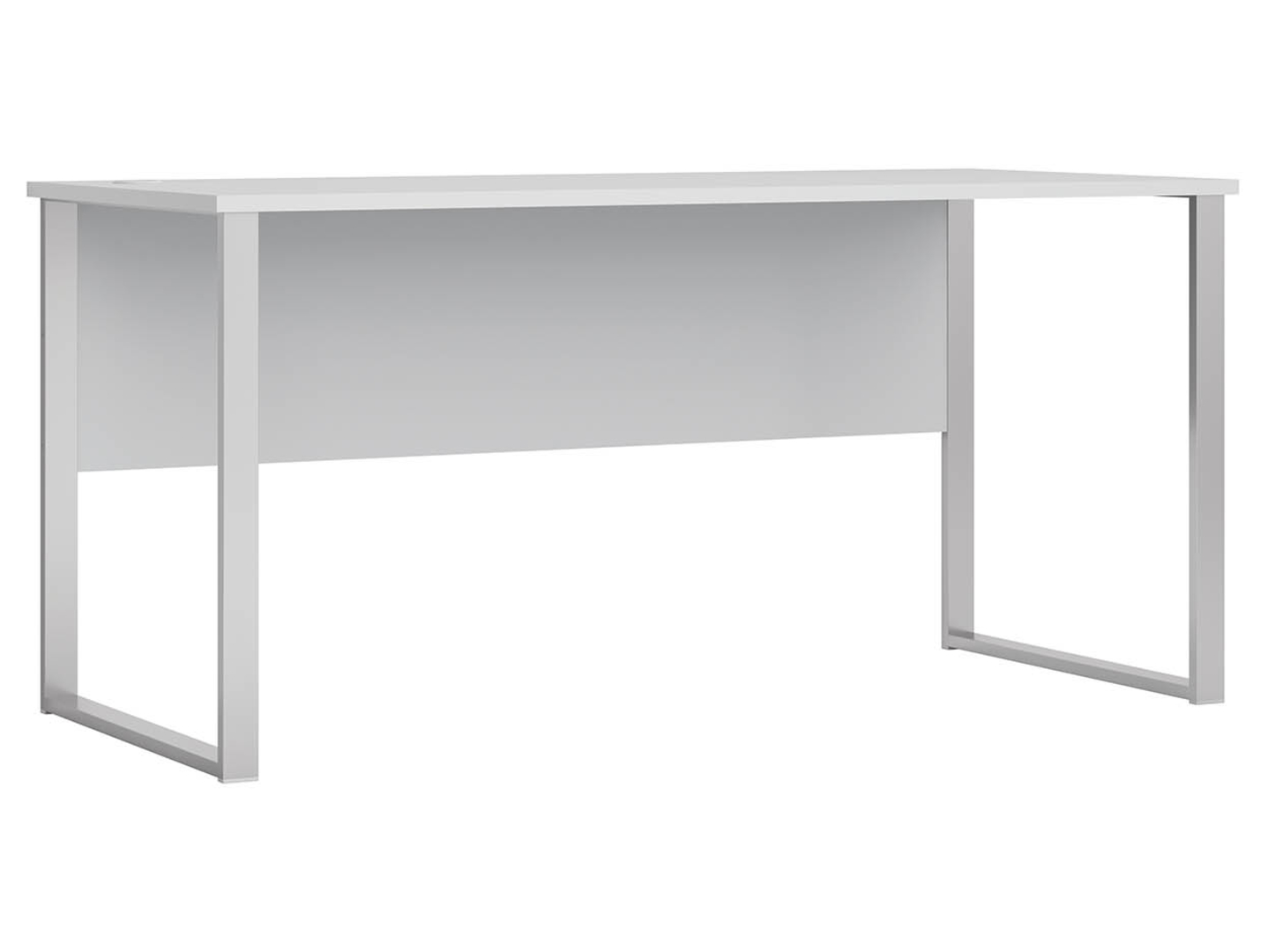 Biurko Office Lux 160 cm jasnoszare