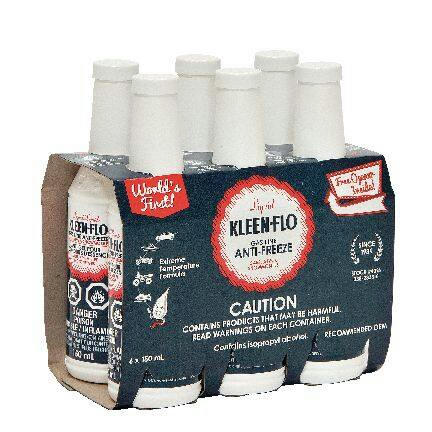 Kleen-Flo Premium Gas Line Anti-Freeze, 6-pk, 150-mL