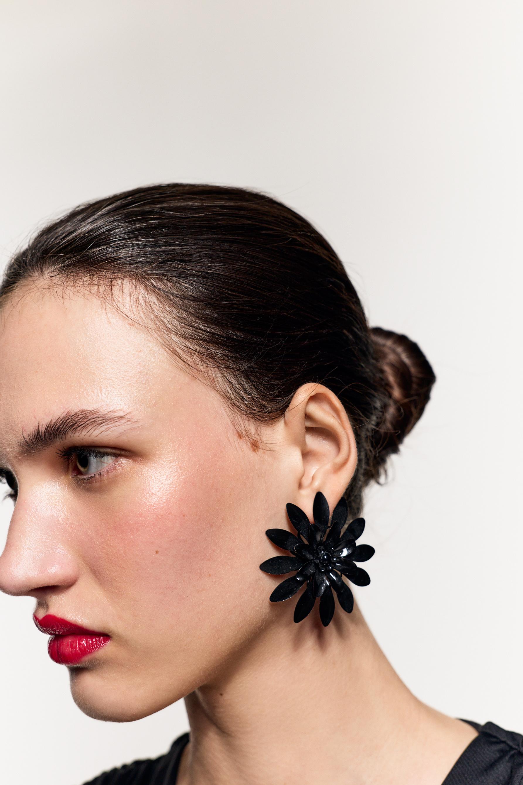 Pendientes flor