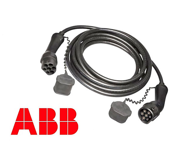 Câble de recharge T2-T2 3P 16A pour véhicule électrique, longueur 7 mètres