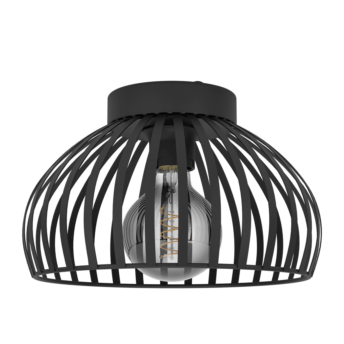 EGLO plafondlamp Mogano 3 - e27 - zwart