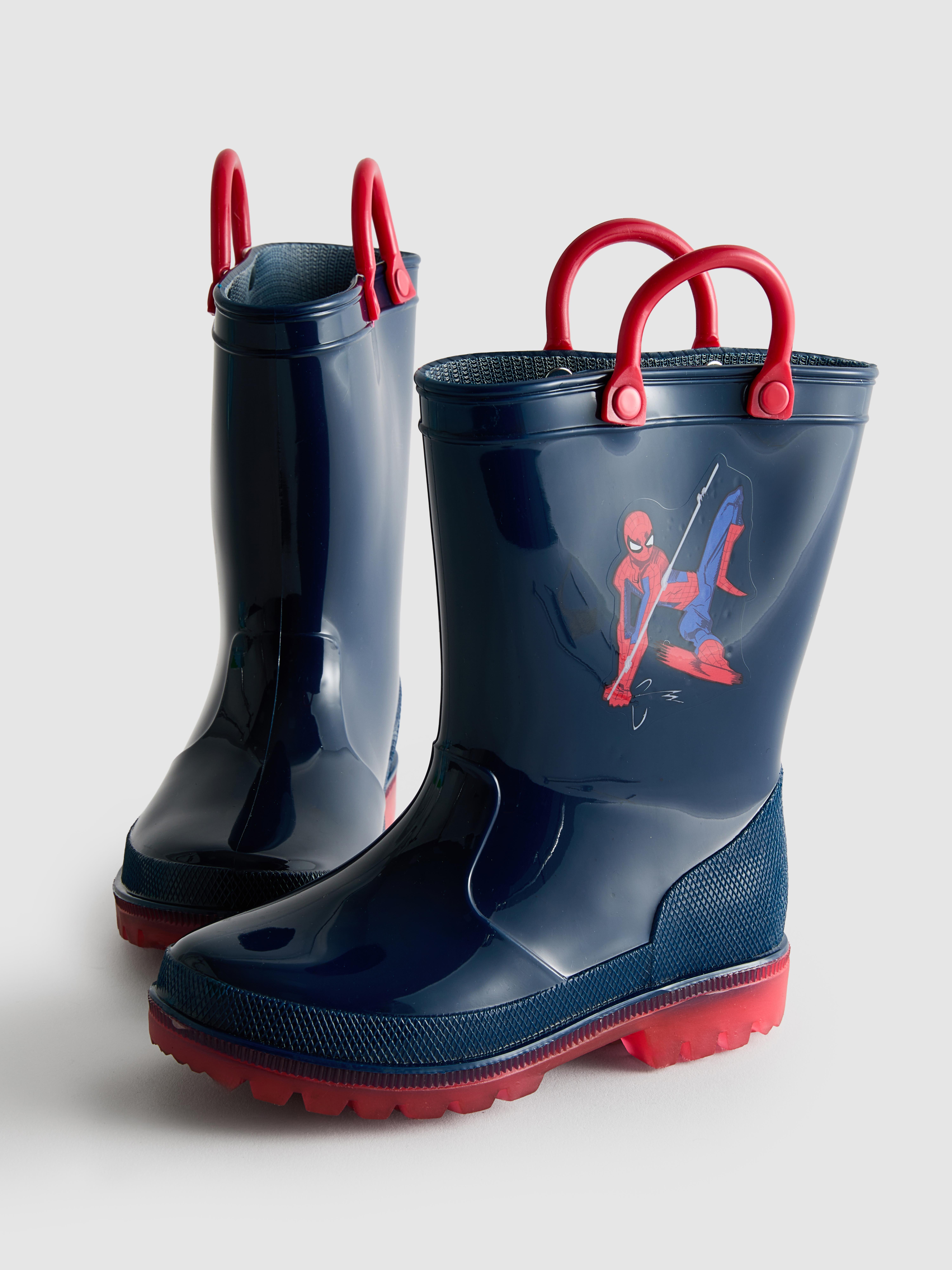 MARVEL Spider-Man Light Up Rain Boots