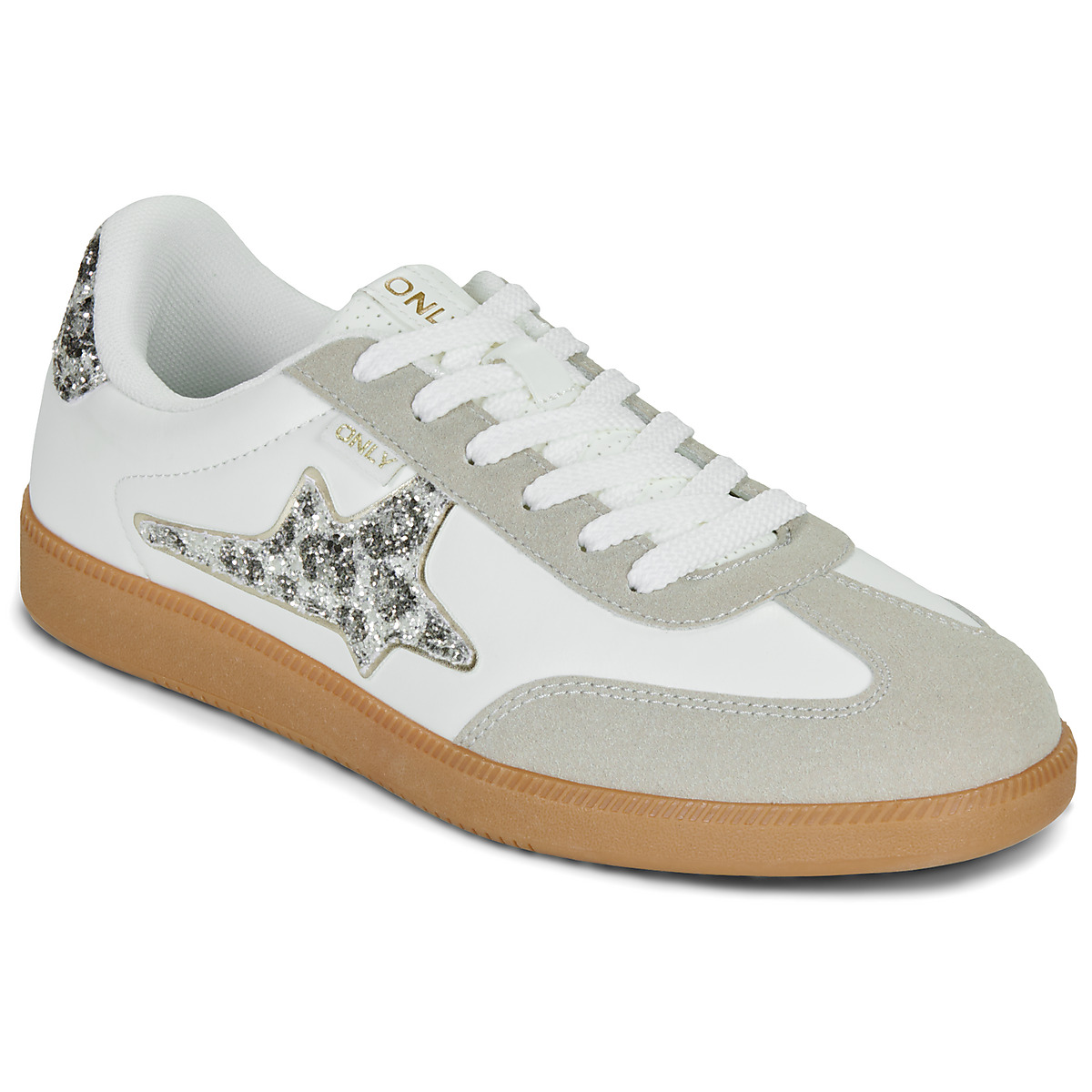 Only - ONLSANDRA SIDE GLITTER - White