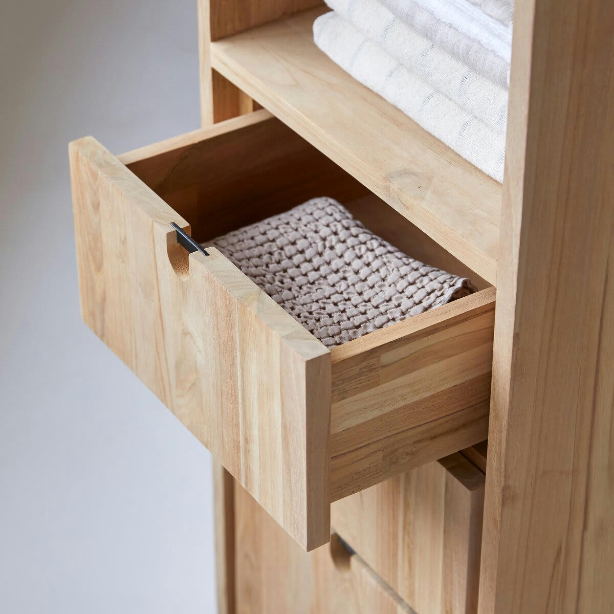 JONÀK - Colonne en teck massif