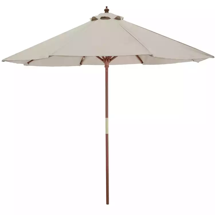 Habitat 2.7m Water Repellent Garden Parasol - Cream
