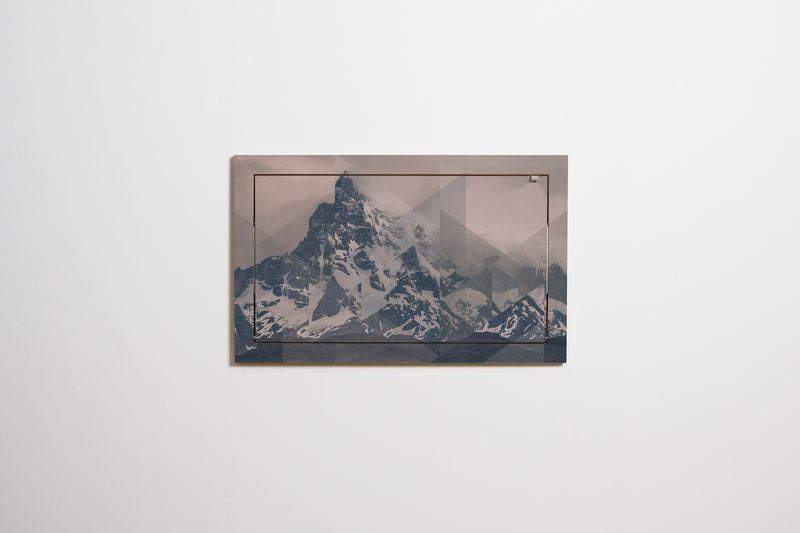 Fläpps Wandbureau secretaresse 80x50-1 - Puerto Natales door Joe Mania