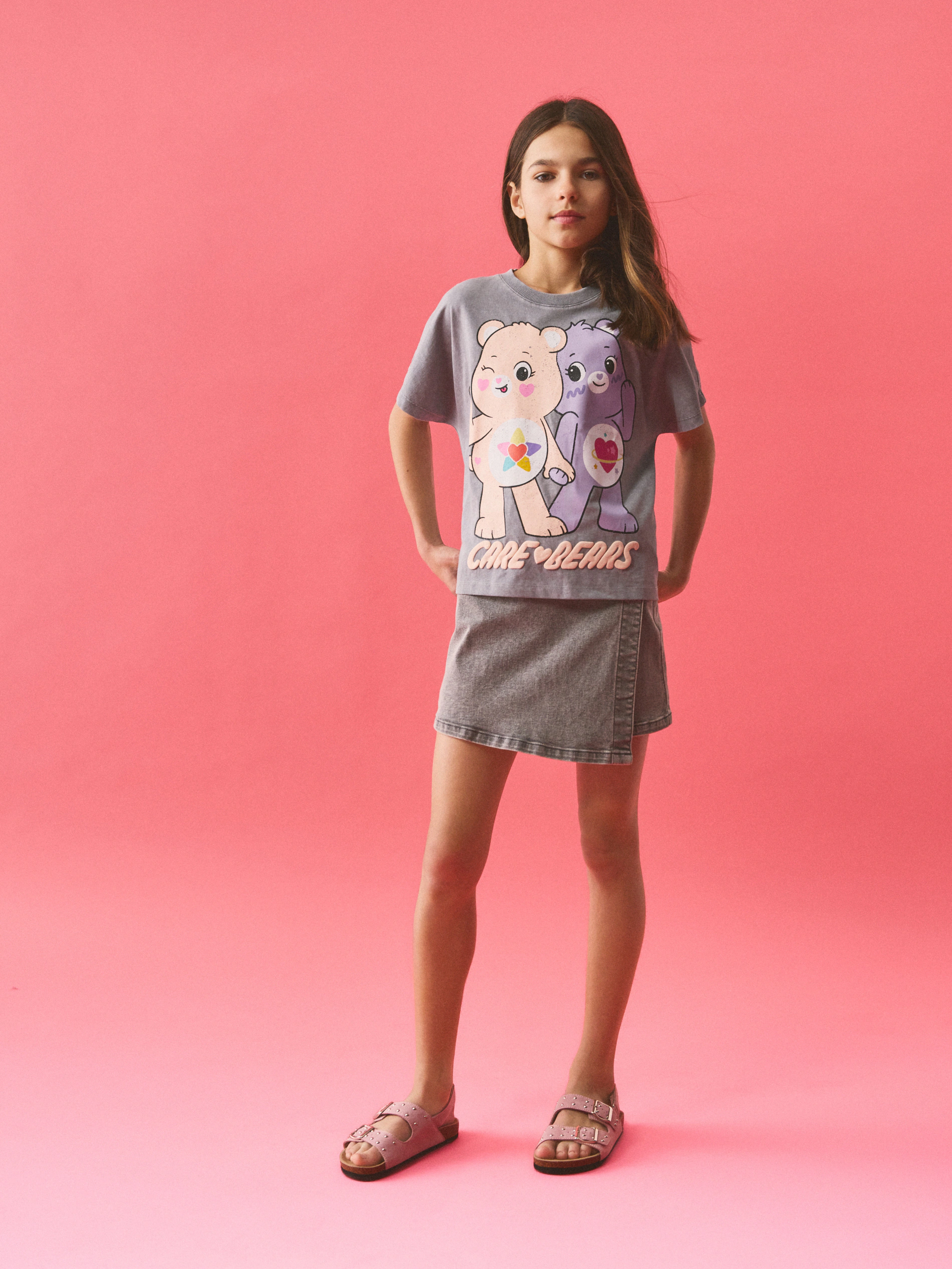 T-shirt z nadrukiem Troskliwe Misie