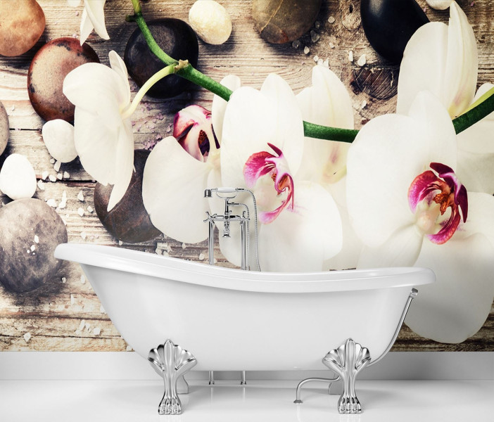 Feeby Fototapeta, Orchidea zen feng shui 150x105