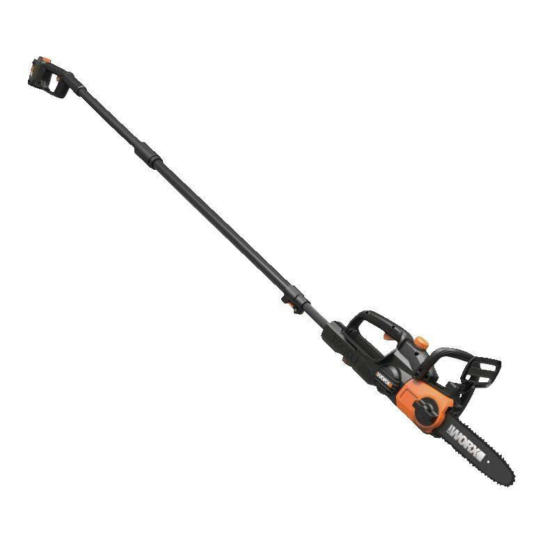 WORX WG323.1 20V Power Share™ 2-in-1 Cordless Polesaw, with Auto Tension, 10-in