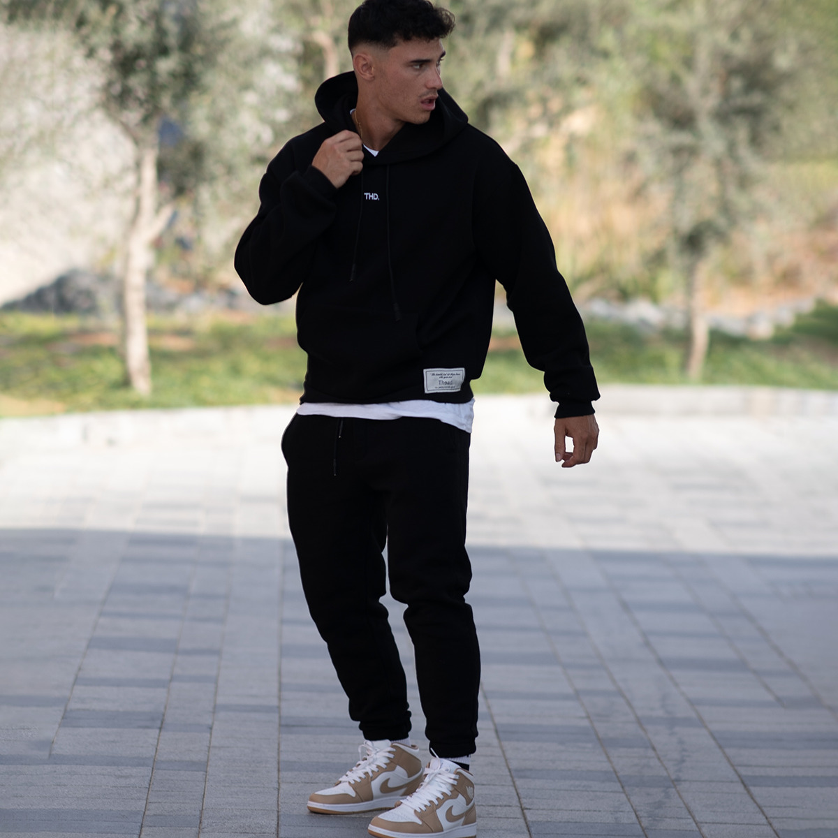 THEAD. - DYLAN JOGGING - Black