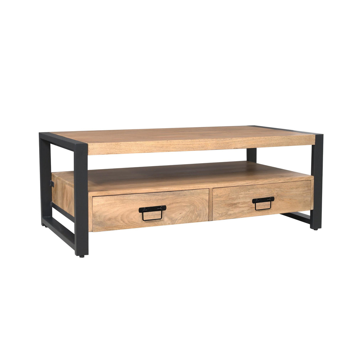 Starfurn Salontafel Britt - Rechthoekig Naturel Hout - 120x60x45cm