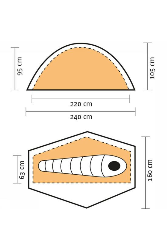 Hilleberg Soulo 1-Persoons Koepeltent