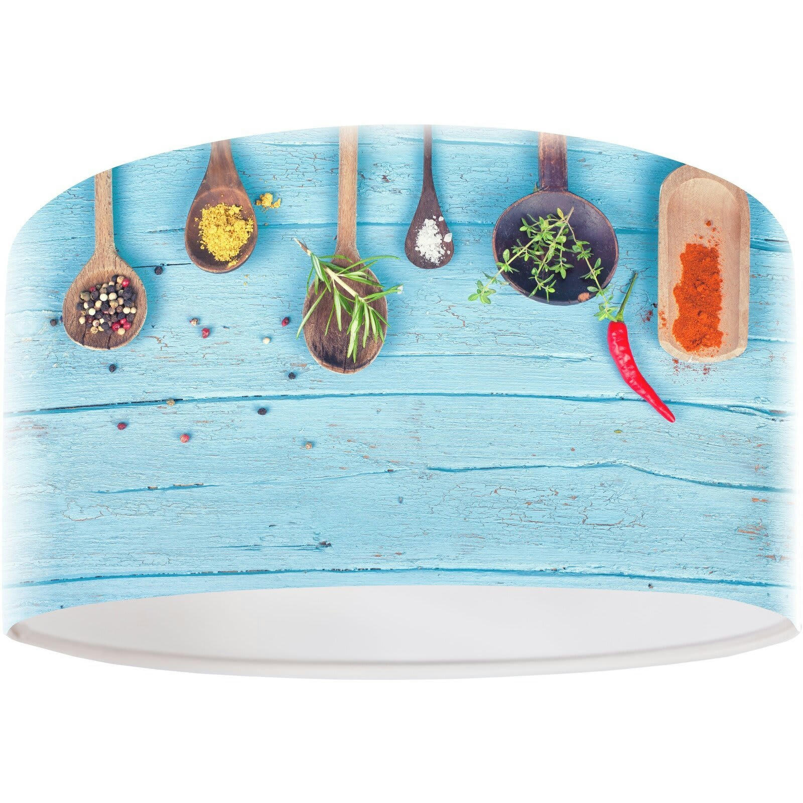 KITCHEN - Suspension Tissu Bleu