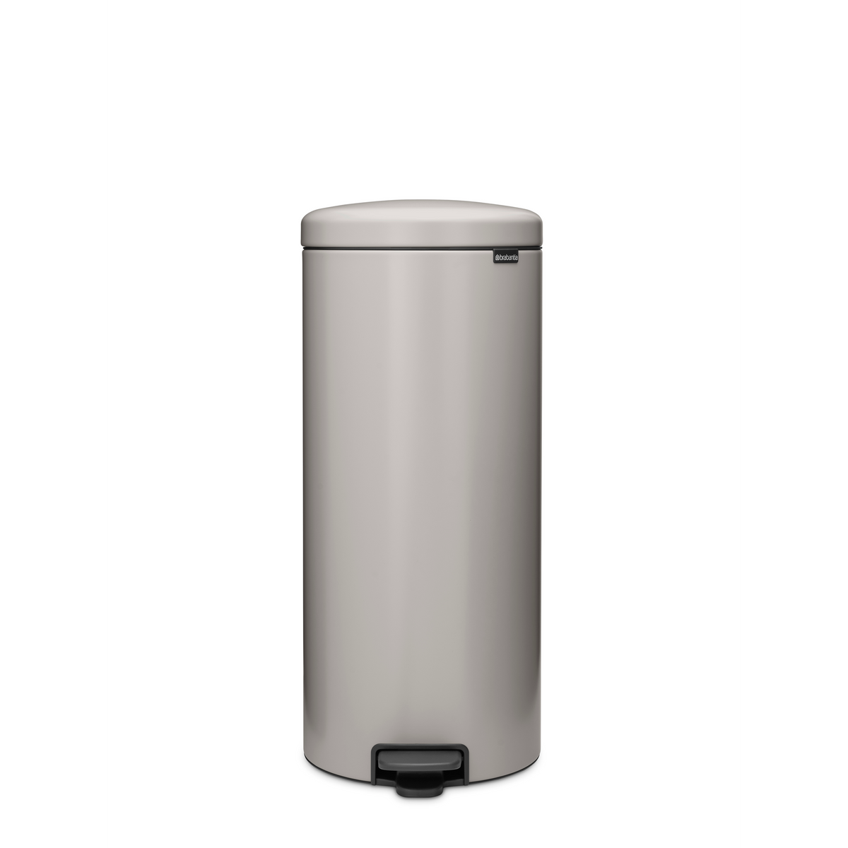 Brabantia NewIcon Pedaalemmer, 30 liter, kunststof binnenemmer - Soft Grey