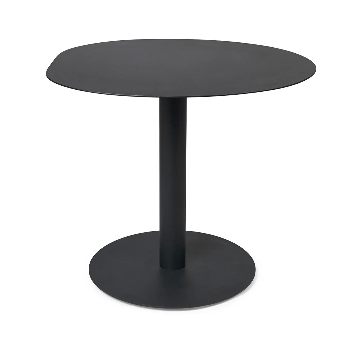Ferm Living - Pond Dining Table, H 72 x Ø 88 cm, schwarz