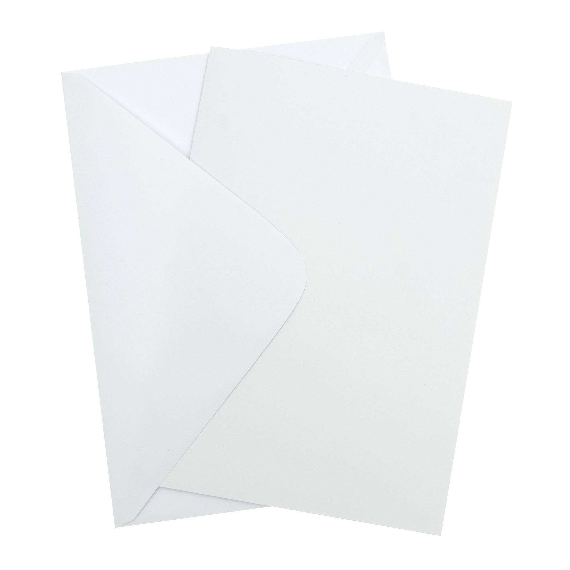 White Cards A4 4 Pack