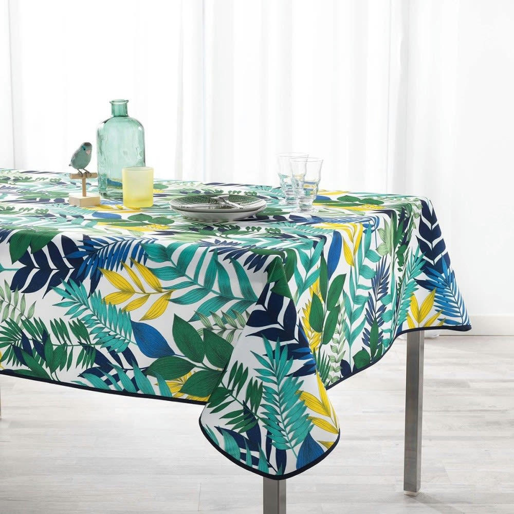PALMA - Nappe rectangulaire blanche 150x240cm