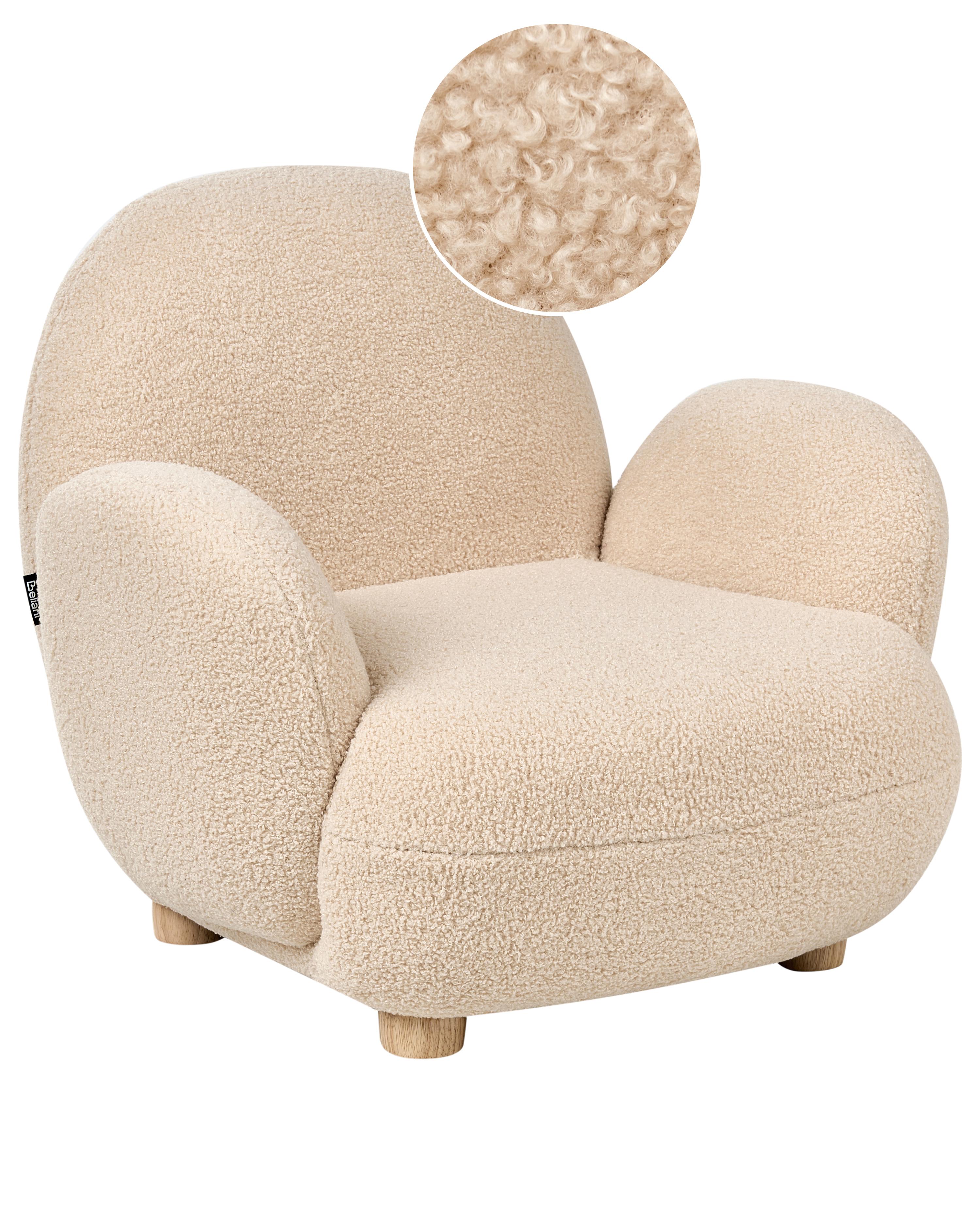 Kids Armchair HEM Boucle Beige