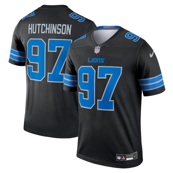 Aidan Hutchinson Detroit Lions Nike Legend Jersey - Black