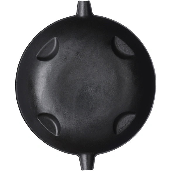 Wok, Gusseisen, Breite: 33,9 cm