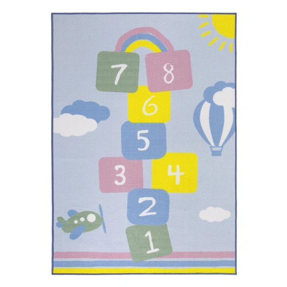 Teppich »Duo«, BxL: 133 x 190 cm, bunt