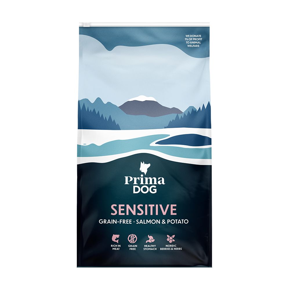 PrimaDog Adult Sensitive Grain Free Salmon & Potato